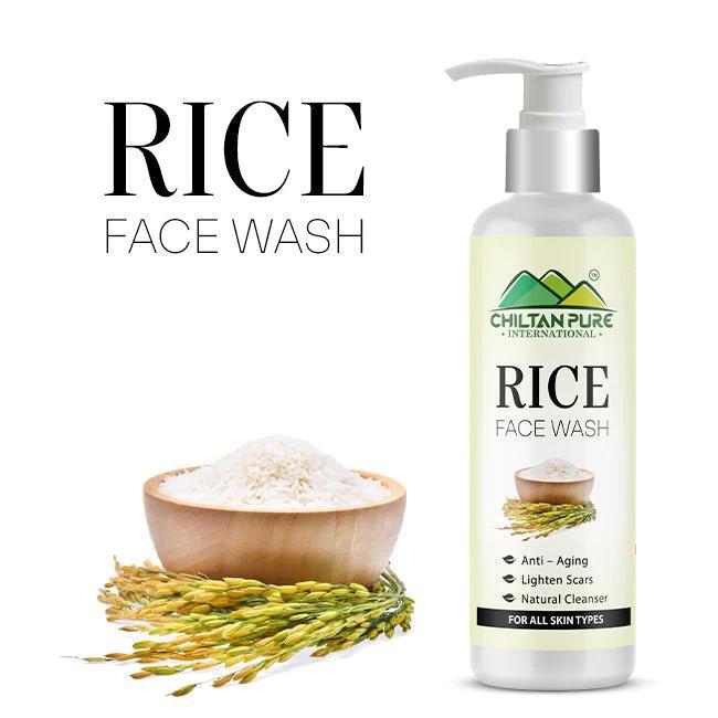 Rice Face Wash – Natural Brightening & Deep Cleansing