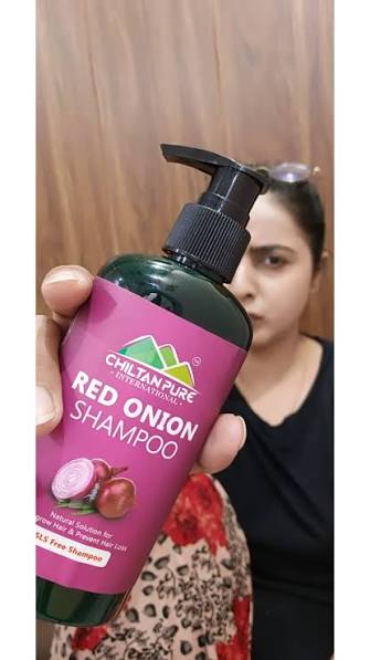 Organic Red Onion Shampoo – For Strong, Shiny & Healthy Hair