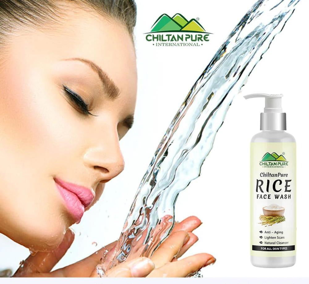 Rice Face Wash – Natural Brightening & Deep Cleansing