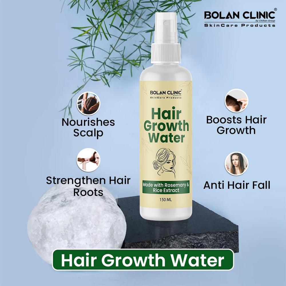 💧 Herbvia Hair Growth Water – Natural Nourishment for Strong, Healthy Hair