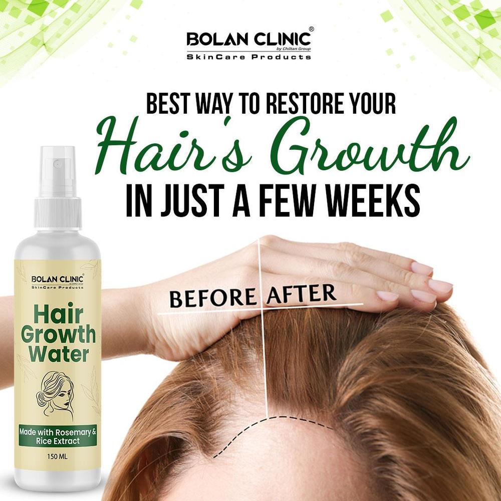 💧 Herbvia Hair Growth Water – Natural Nourishment for Strong, Healthy Hair