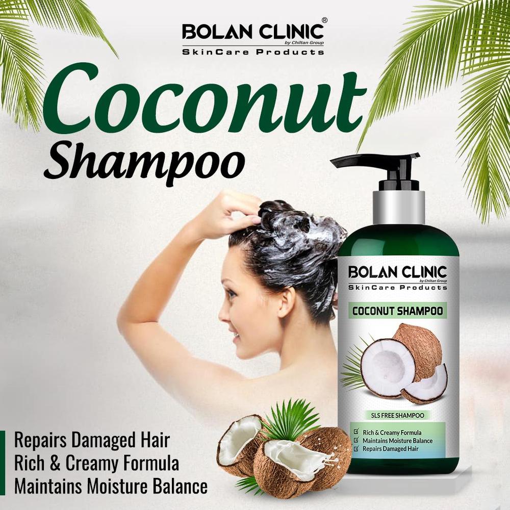 🌴 Herbvia Coconut Shampoo